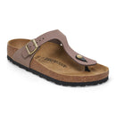 Birkenstock Gizeh Faded Purple Nubuck Regular Women's 1