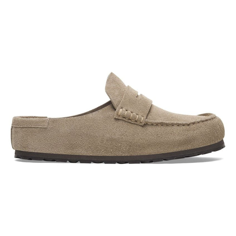 Birkenstock Naples Wrapped Taupe Suede Leather Women's 1