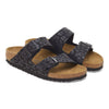 Birkenstock Arizona Synthetic Leo Black Narrow Women's 3