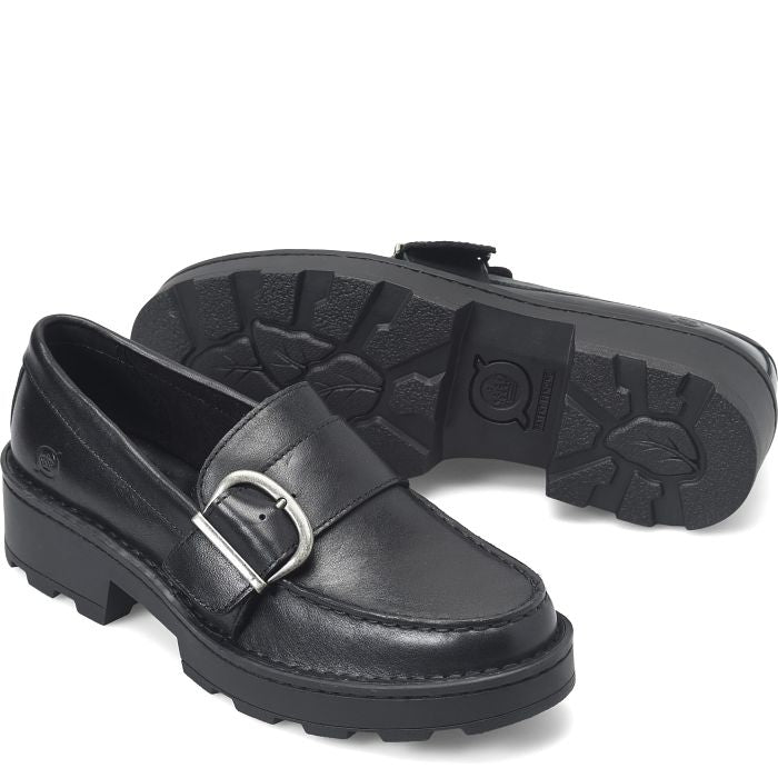 Born Contessa Women s Leather Slip On Loafers