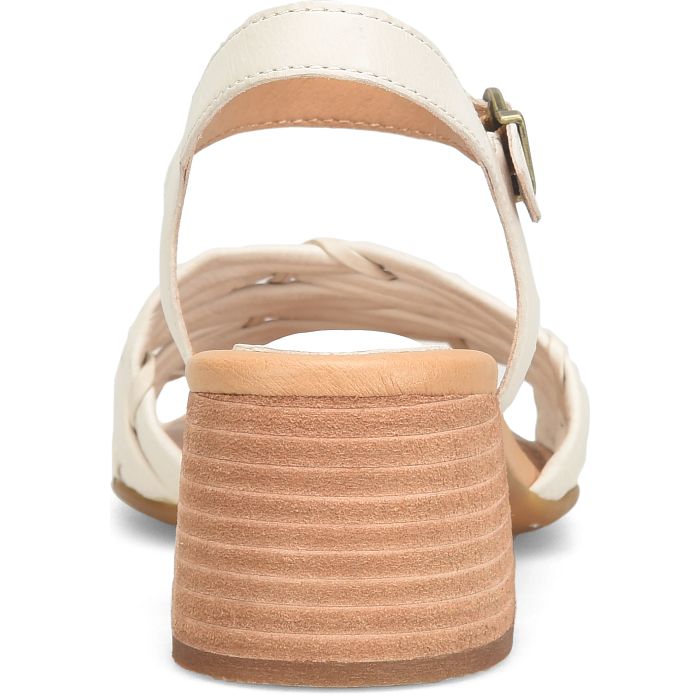 Born Shonie White Ivory Women's Sandal 5