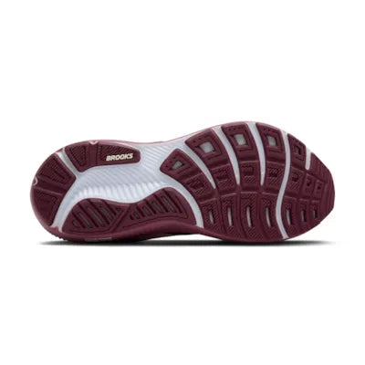 Brooks Ghost 17 Burgundy Pink Green Women's 6
