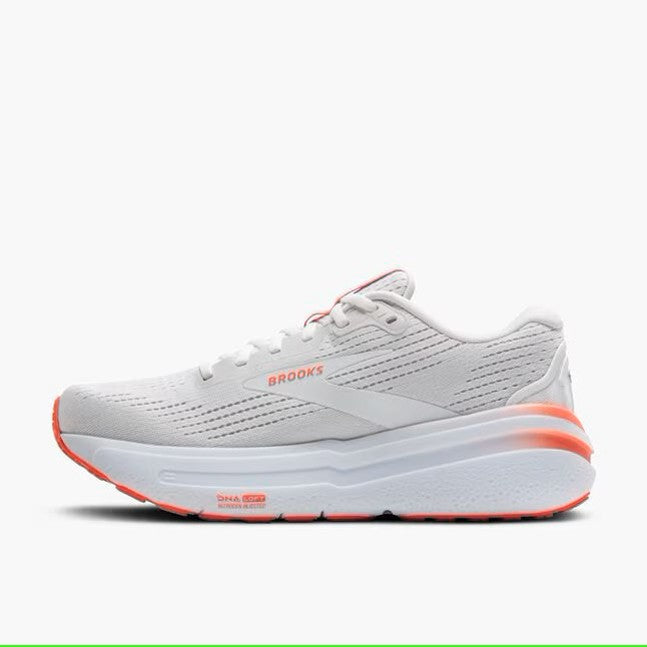 Brooks Ghost Max 2 White Hot Coral Women's 4