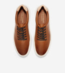 COLE HAAN GrandPro Rally Laser Cut British Tan Ivory Sneaker Men's 4