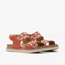 CLARKS OF ENGLAND Clarks Arwell Glide Orange Combination Womens