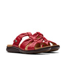 Clarks Kitly Slide Cherry Red Women's 3