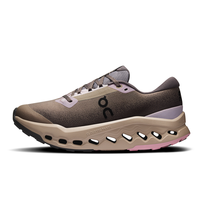 On Cloudsurfer Trail 2 Waterproof Cinder Desert Women's 5