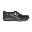 Aetrex Karina Monk Strap Black Women's 1