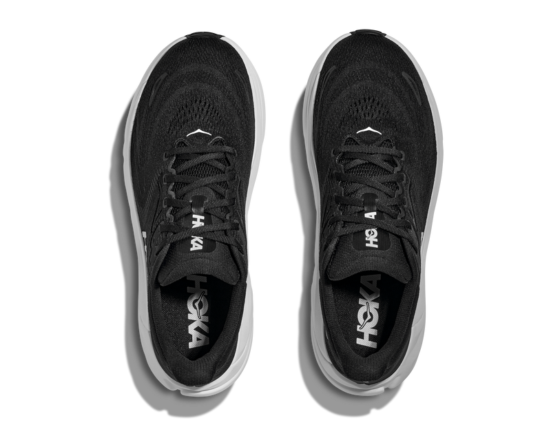 Hoka Arahi 8 Black White EXTRA WIDE Men's 2