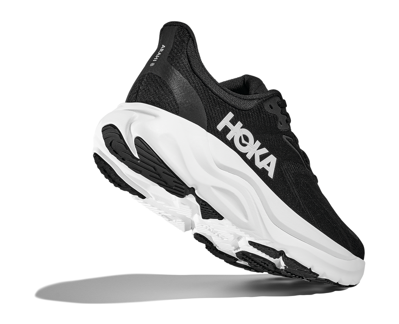 Hoka Arahi 8 Black White EXTRA WIDE Men's 4