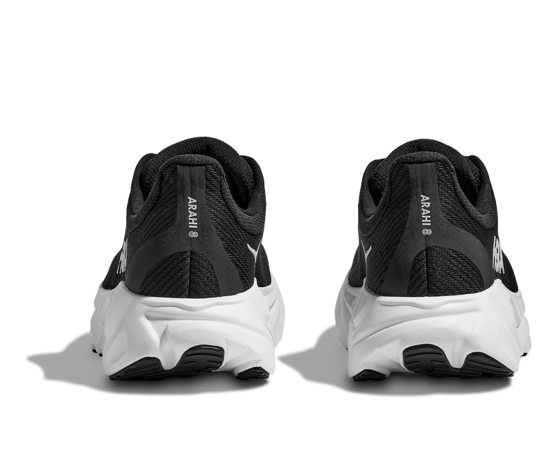 Hoka Arahi 8 Black White Men's 5