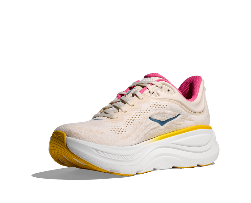 Hoka Bondi 9 Alabaster Birch WIDE Women's 3