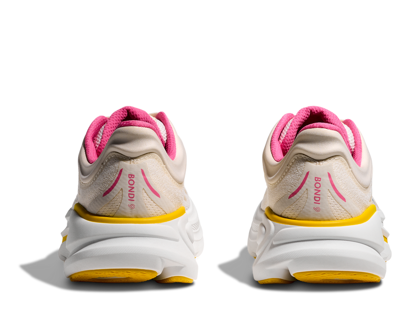 Hoka Bondi 9 Alabaster Birch WIDE Women's 5