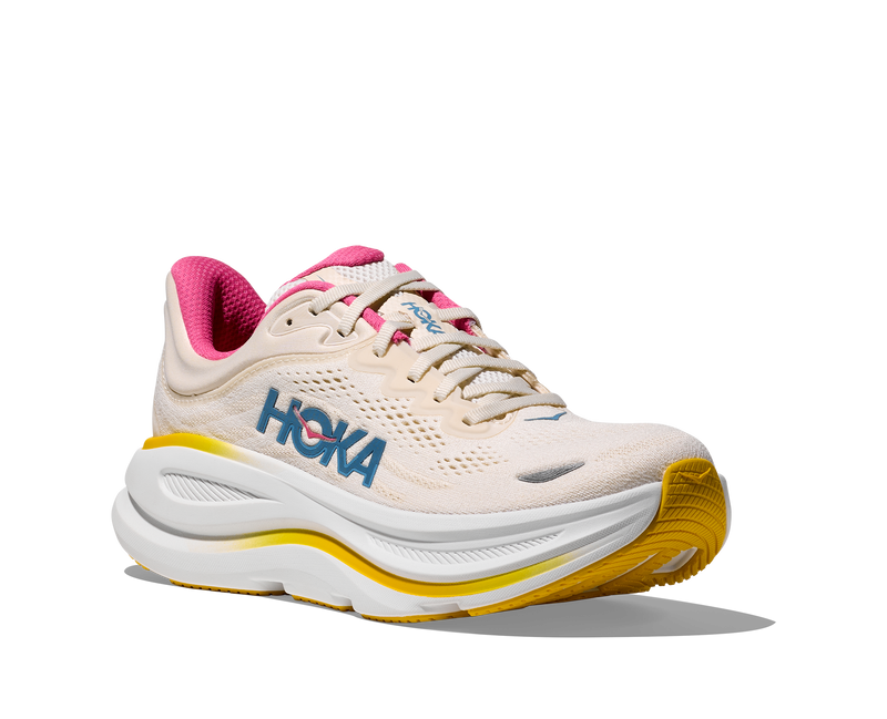 Hoka Bondi 9 Alabaster Birch WIDE Women's 6