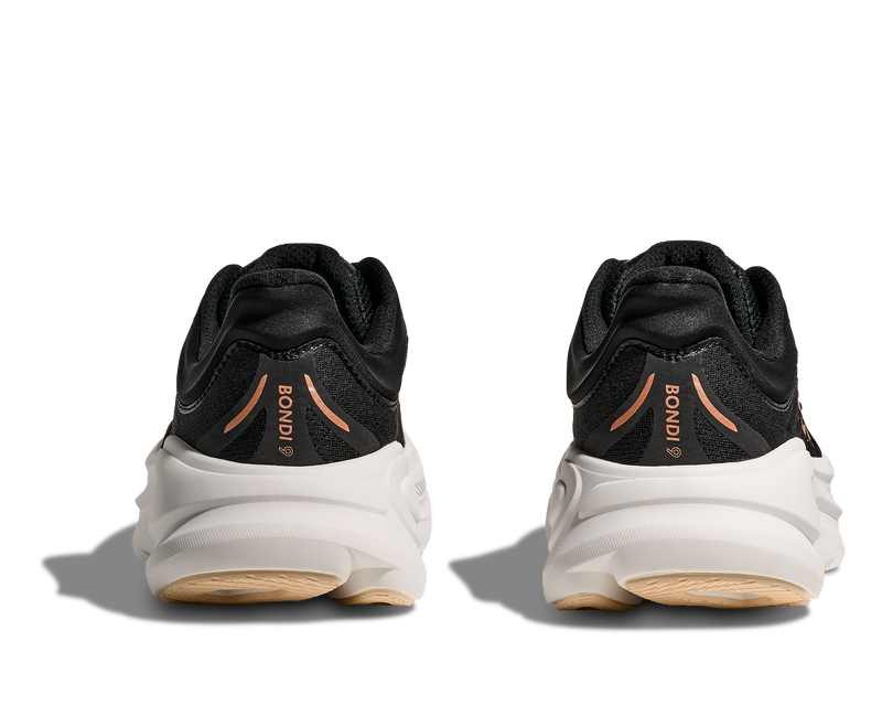 Hoka Bondi 9 Black Rose Gold Women's