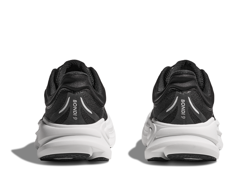 HOKA Hoka Bondi 9 Black White Wide Womens