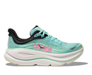 HOKA Hoka Bondi 9 Blue Spark Mint Flourite Wide Womens
