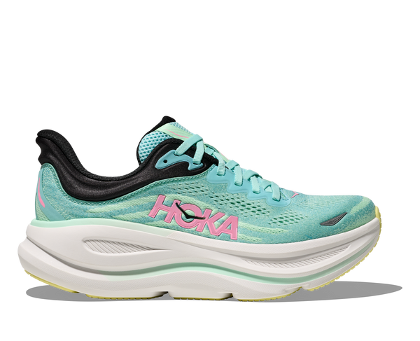 HOKA Hoka Bondi 9 Blue Spark Mint Flourite Womens