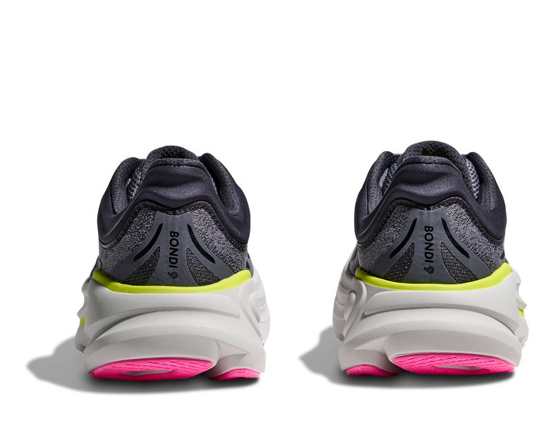 Hoka Bondi 9 Charcoal Grey Grey Skies Women's 5