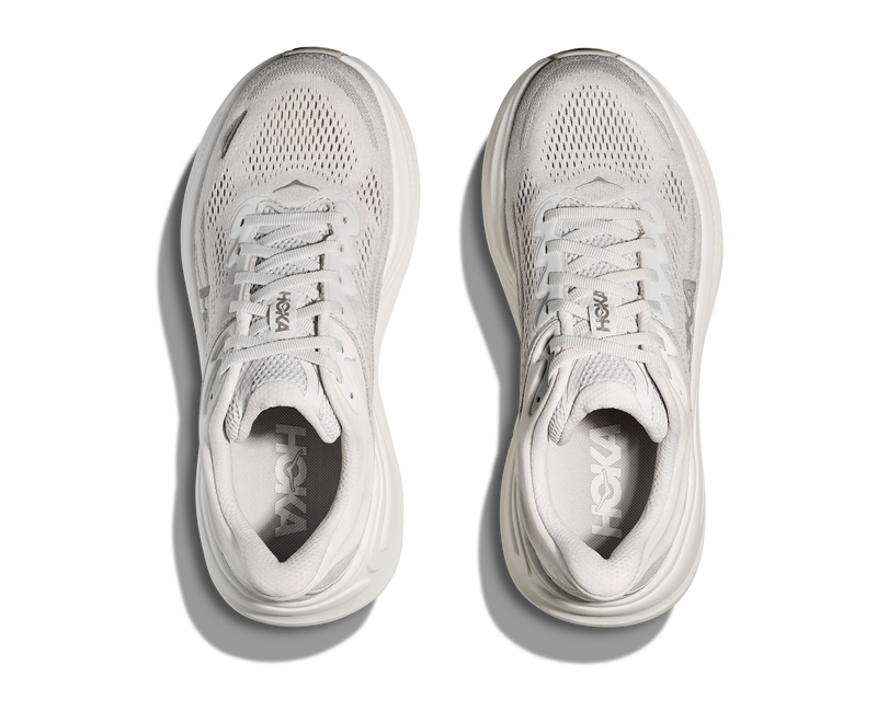 HOKA Hoka Bondi 9 Extra Wide Stardust Silver Womens