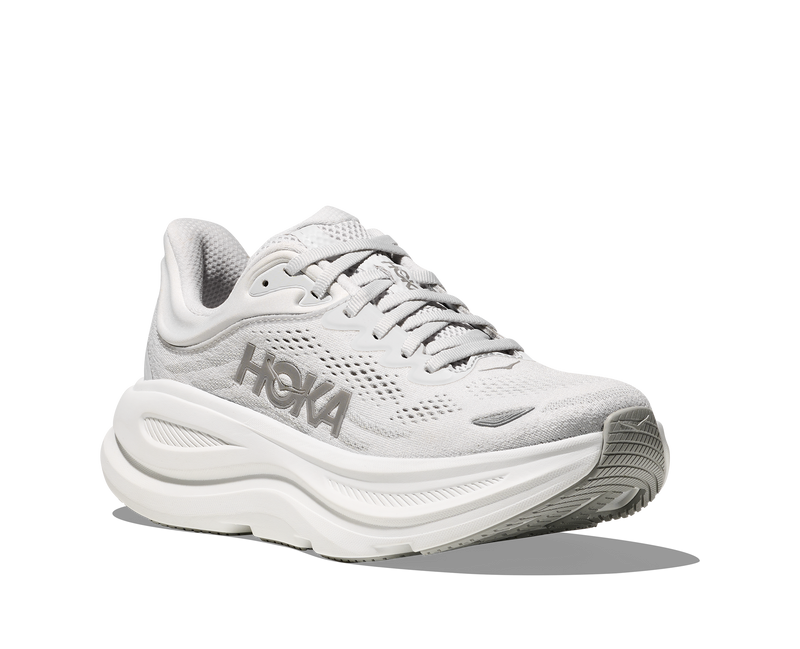 HOKA Hoka Bondi 9 Extra Wide Stardust Silver Womens