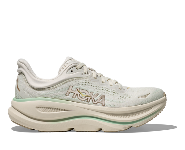 Hoka Bondi 9 Truffle Salt Sea Glass WIDE Women's 1