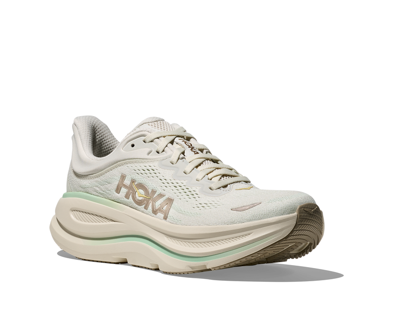Hoka Bondi 9 Truffle Salt Sea Glass Women's 6