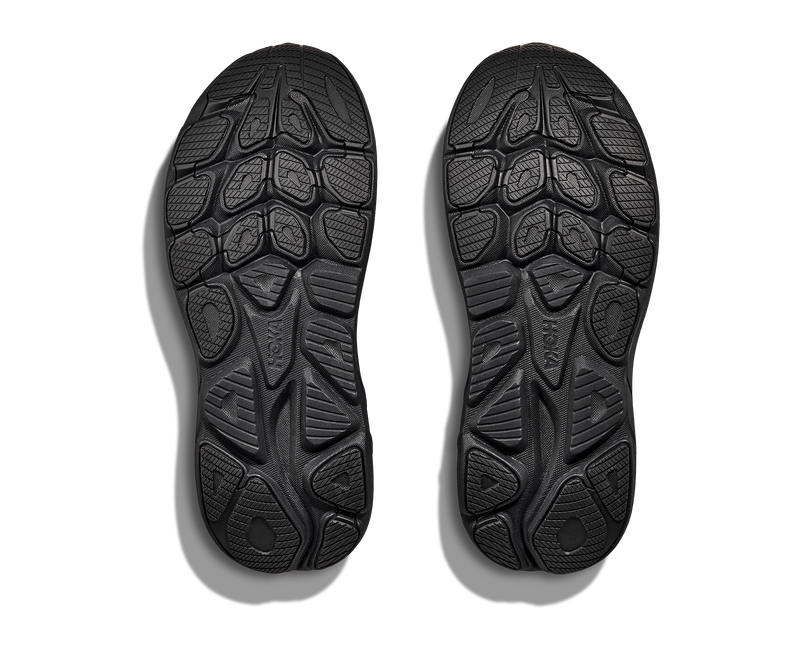 Hoka Clifton 10 Black Black EXTRA WIDE Men's 7