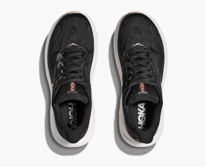 Hoka Clifton 10 Black Rose Gold Women's