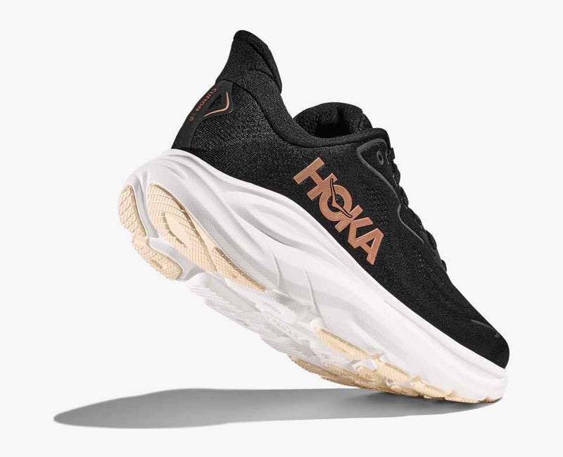 Hoka Clifton 10 Black Rose Gold Women's 4