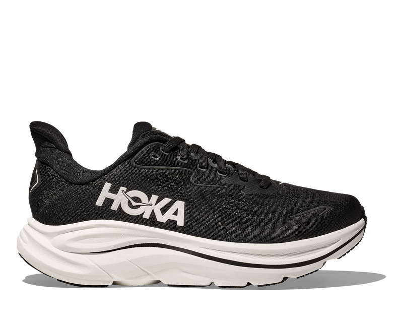Hoka Clifton 10 Black White Men's 1
