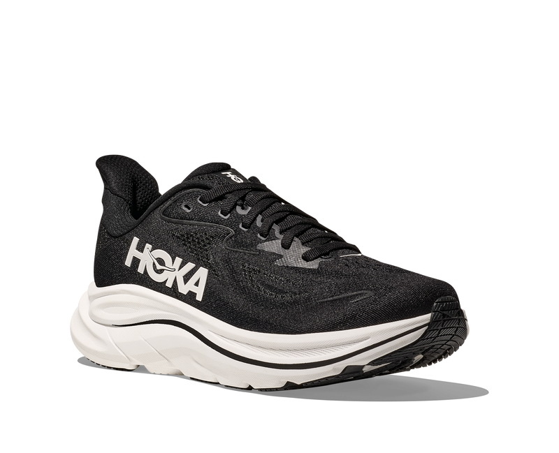 Hoka Clifton 10 Black White Men's 2