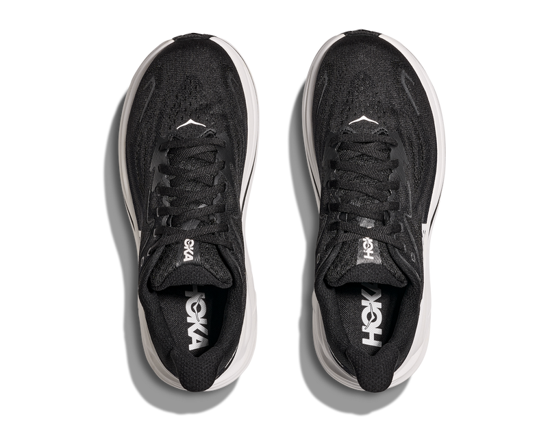 Hoka Clifton 10 Black White Men's 3