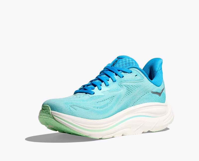 Hoka Clifton 10 Skyward Blue Cielo Blue EXTRA WIDE Women's 3