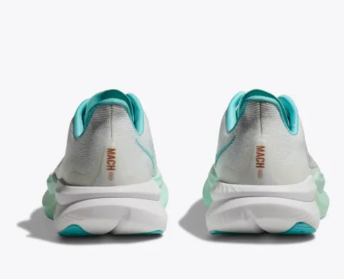Hoka Mach 6 WIDE Frost Rose Gold Women's 5