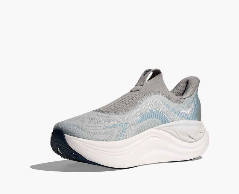 Hoka Skyward Laceless Stardust Stellar Grey Men's 3