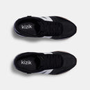 Kizik Milan Black White Hands Free Slip on Sneaker 2