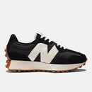 NEW BALANCE ATHLETIC SHOES New Balance 327 Black with White and Mineral Red Womens