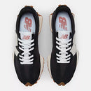 NEW BALANCE ATHLETIC SHOES New Balance 327 Black with White and Mineral Red Womens