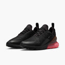 Nike Air Max 270 Black Black Hot Punch Men's 3
