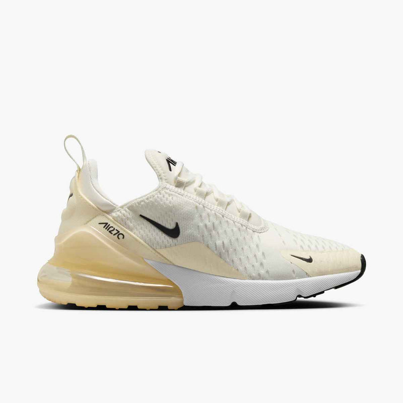 Nike Air Max 270 Sail Black Coconut Milk Pale Ivory Women's 1