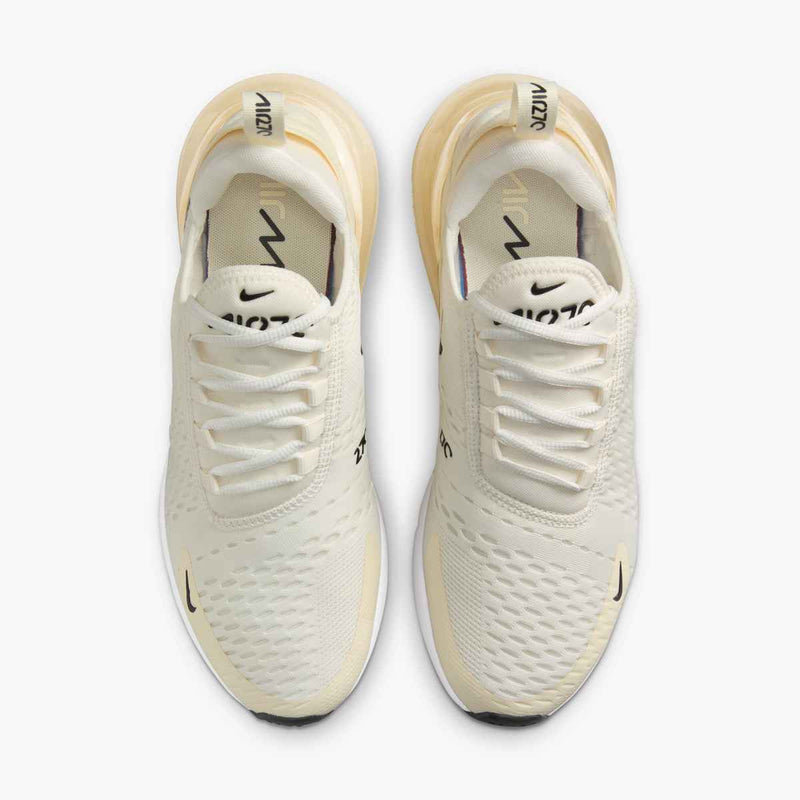 Nike Air Max 270 Sail Black Coconut Milk Pale Ivory Women's 2
