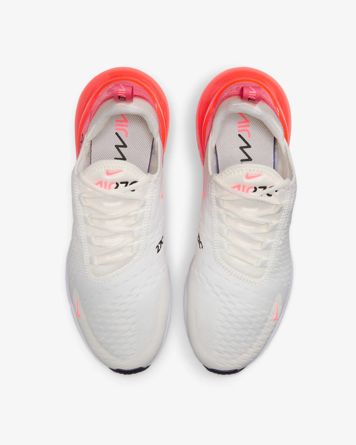 Women s Nike Air Max 270 Shoes 7 Sail Aster Pink White Hot Punch