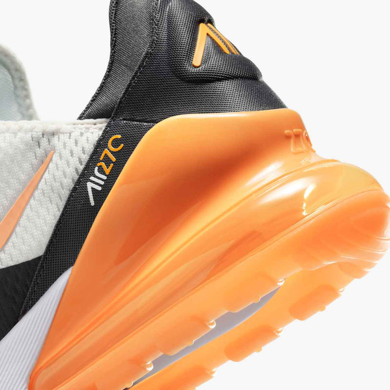 Nike Air Max 270 Summit White Laser Orange Anthracite Men's 4