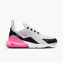 Nike Air Max 270 White Hyper Pink Black White Women's 1