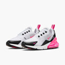 Nike Air Max 270 White Hyper Pink Black White Women's 3
