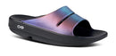 OOFOS OOahh Luxe Slide Sandal Midnight Spectre Womens 1