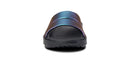 OOFOS OOahh Luxe Slide Sandal Midnight Spectre Womens 3