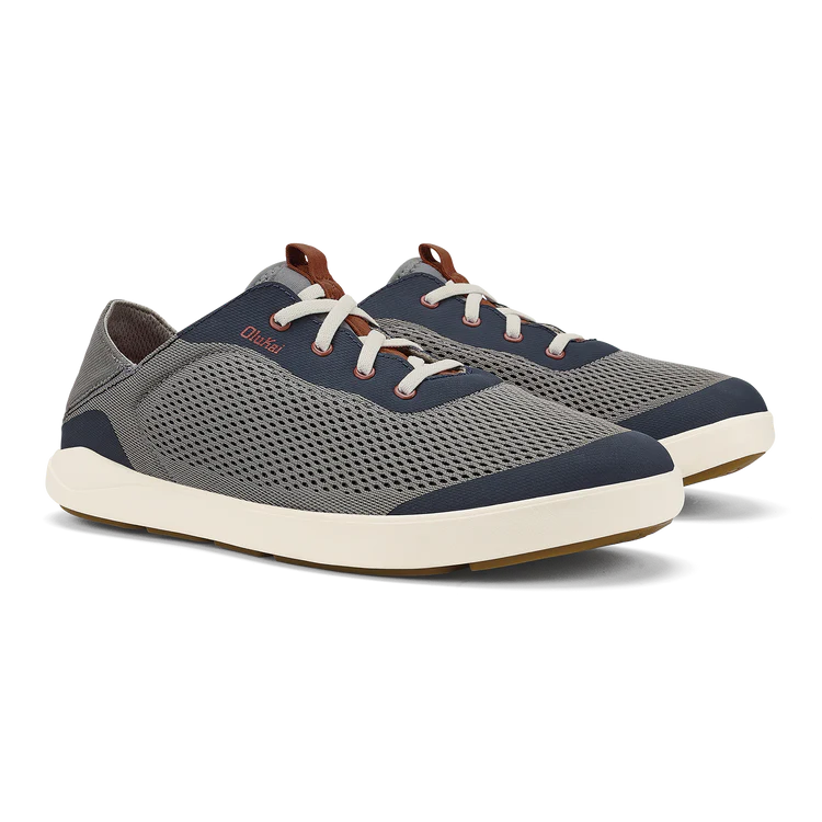 OluKai Moku Pae Ash Trench Blue Mens 2