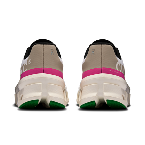 On Cloudmonster Silver Ivory Women's
